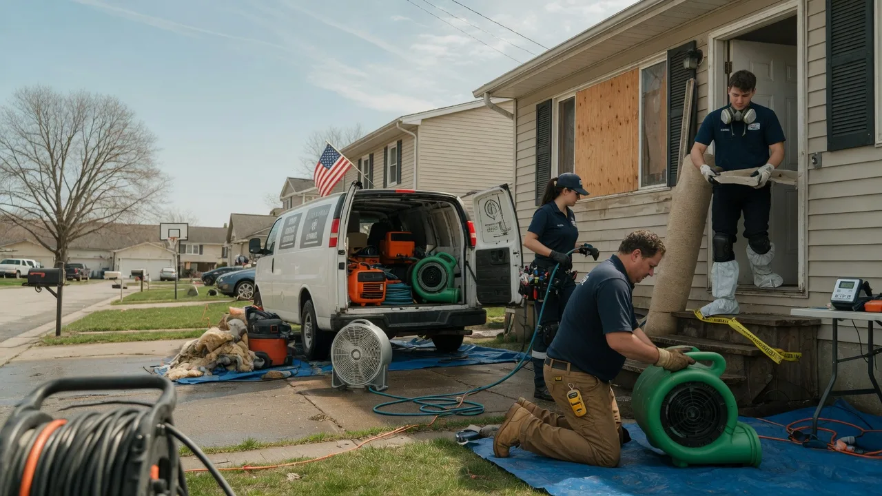 Water Damage Restoration in Pleasant Garden, NC near me